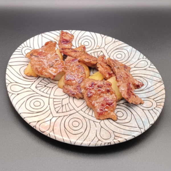 Abanico de cerdo ibérico