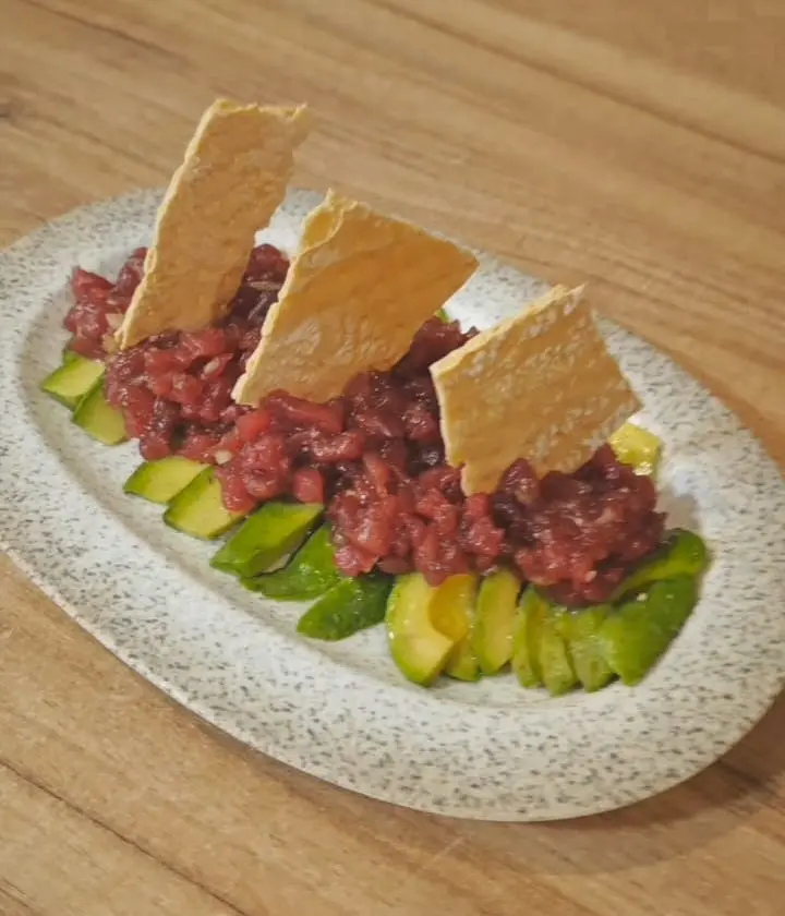 Tartar de atún rojo