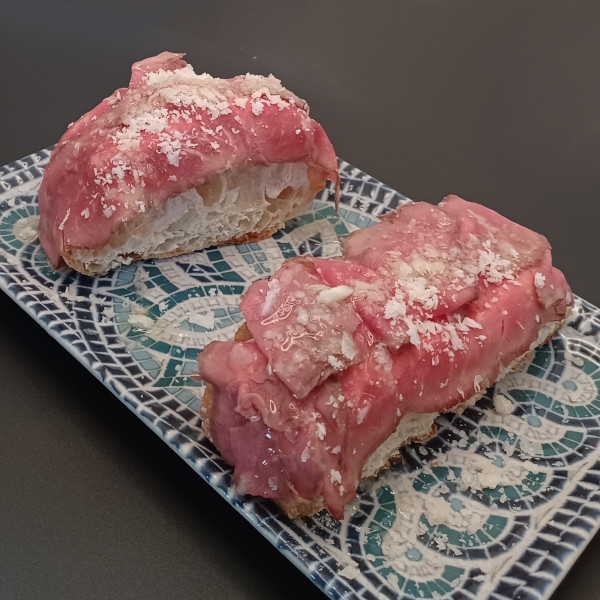 Tosta de rosbif