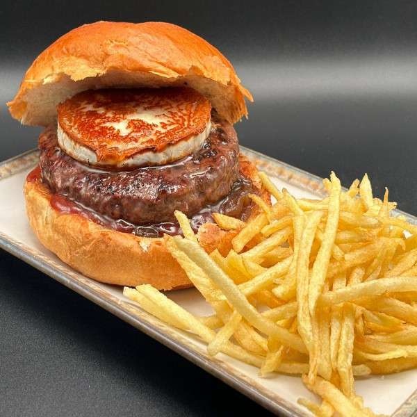 Hamburguesa de Queso de Cabra