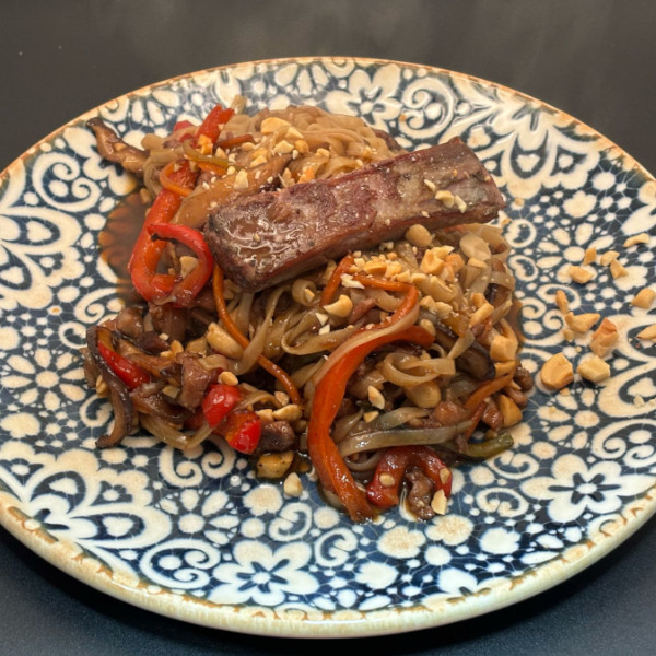 Wok de Costilla Iberica